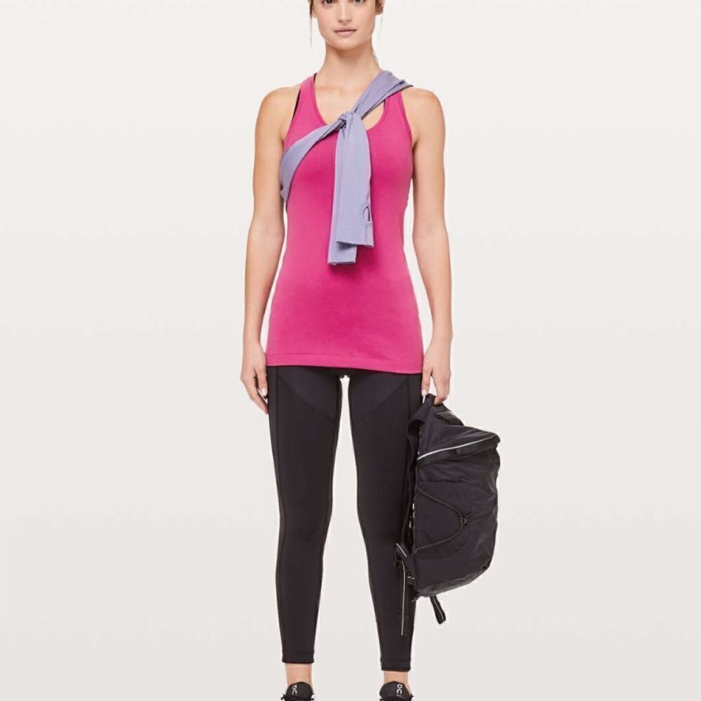 Lululemon Soft Racerback Pink 6 - Picture 6 of 10